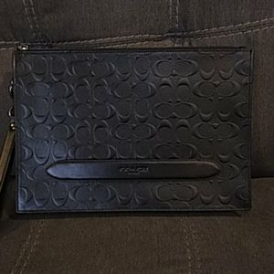 Coach Zip Pouch/Clutch